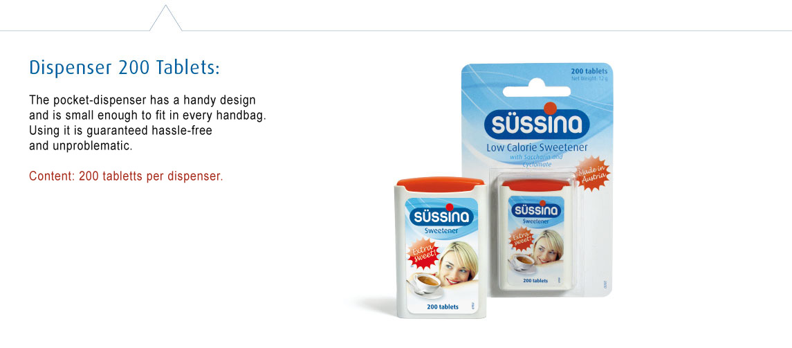 Süssina 200er Sweetener